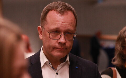 Съезд Партии реформ. Урмас Клаас.