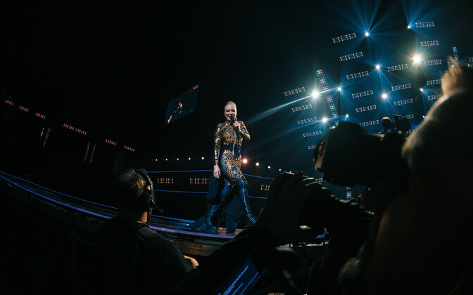 Unibet Arenal valmistutakse Eesti Lauluks, Анна Салин.