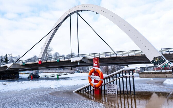 Тарту угрожает наводнение.