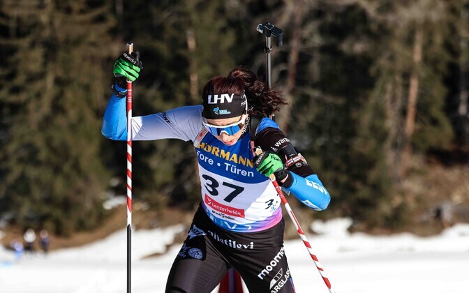 Laskesuusatamise MM Lenzerheides. Naiste 15 km. Tuuli Tomingas