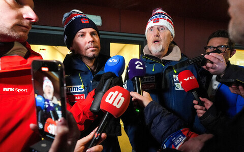 Magnus Brevig ja Jan-Erik Aalbu.