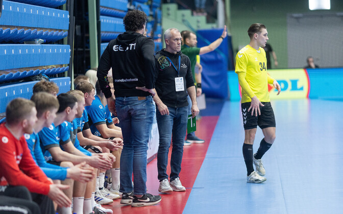 Käsipalli EM-valikmäng Eesti - Leedu