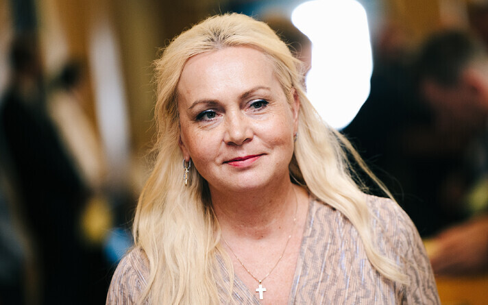 Председатель Таллиннского округа Isamaa Рийна Солман.