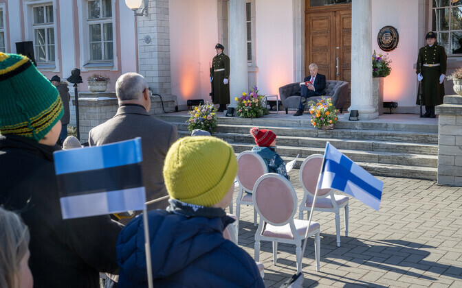 Празднование Дня родного языка в Кадриорге.