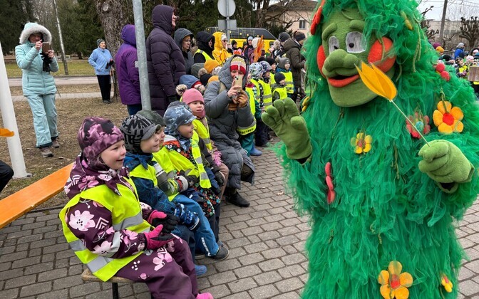The central Estonian city of Turi was named the spring capital for the 26th time on March 20, 2025.