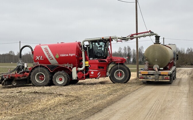 Kevadised põllutööd aktsiaseltsis Väätsa Agro.