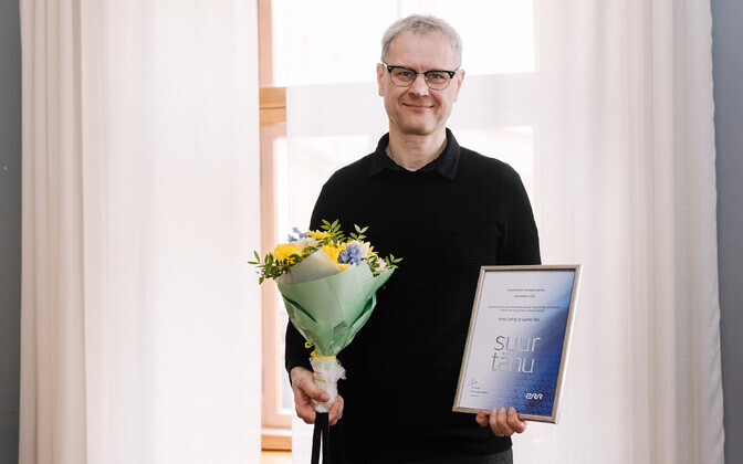 Raadioteatri näitlejapreemia laureaat Leino Rei