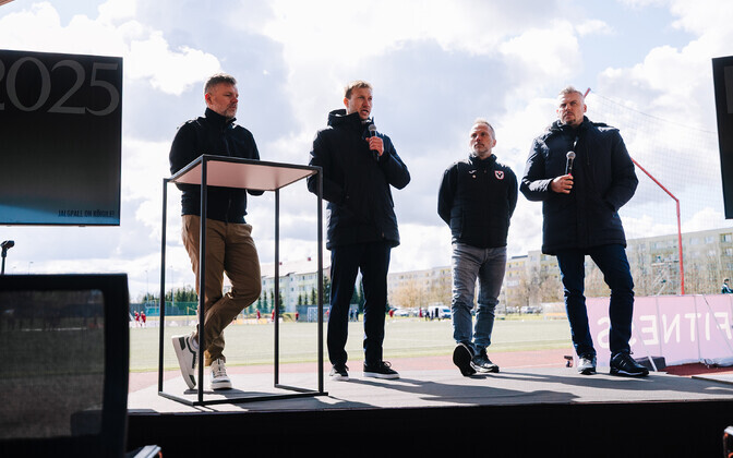 Ragnar Klavan tutvustas täiendatud programmi ja uusi tiimiliikmeid