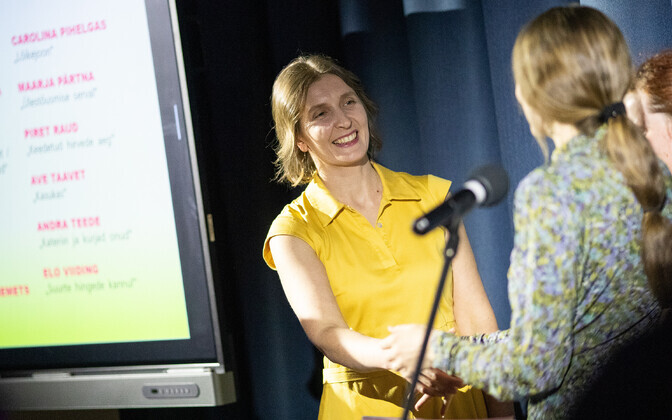 Eesti naiskirjanduse auhinna väljakuulutamine