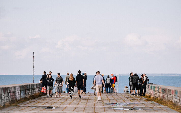 Amortiseerunud linnahall on praegu vist ainus ruumilahendus, mis linna ka tõeliselt merega ühendab.