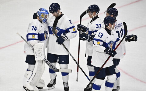 Soome jäähokikoondislased.