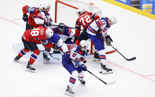 Jäähoki MM: USA - Norra