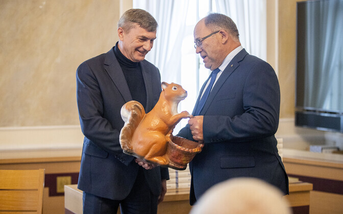 Презентация книги Андруса Ансипа 