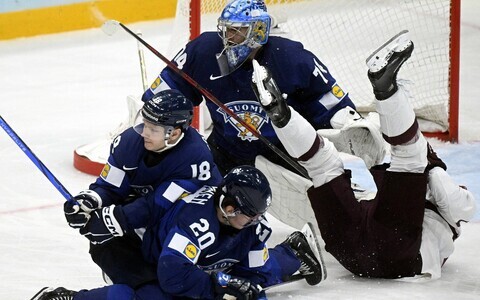 Jäähoki MM: Soome - Läti