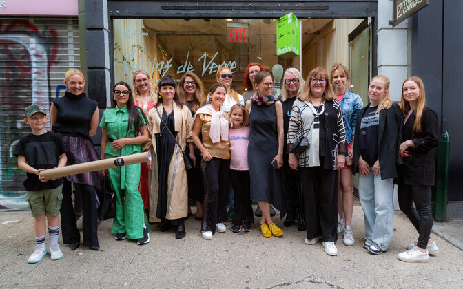 New Yorgis avati Eesti disaini näitus 