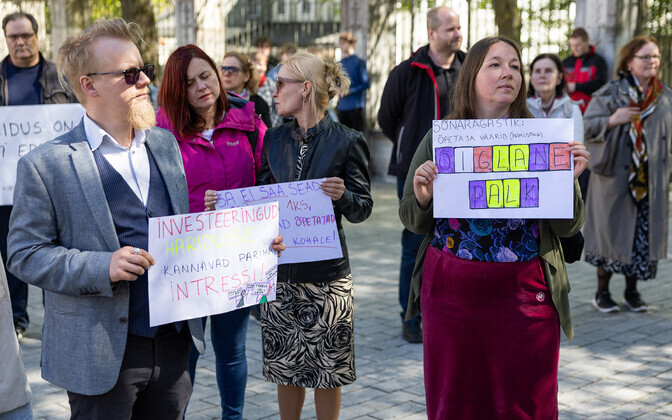 Õpetajate meeleavaldus 