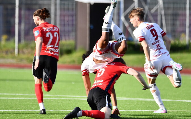 «Нарва Транс» обыграл «Харью» в зрелищном матче.