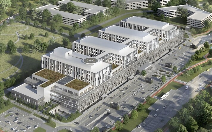 Tallinna Haigla eelprojekti 3D-visualiseering