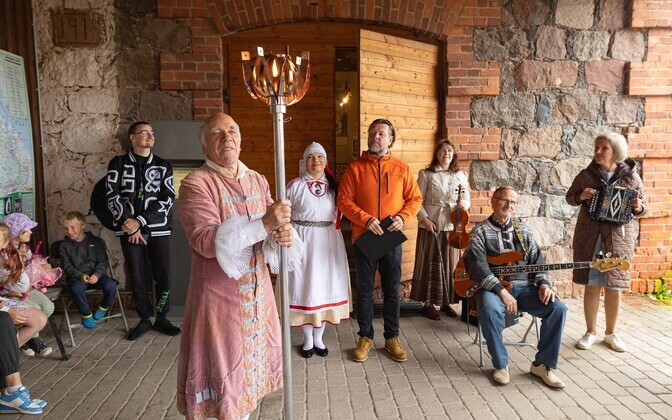 Огонь Праздника песни и танца прибыл в Пылвамаа.