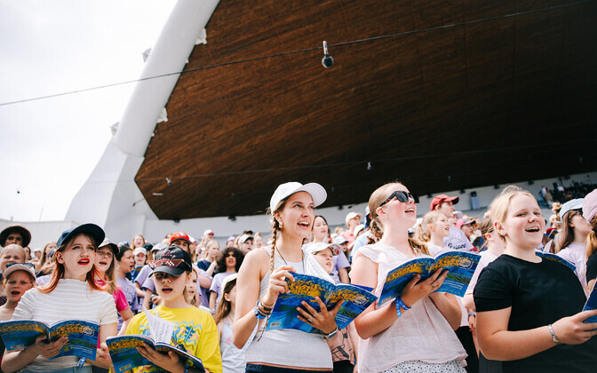 Lauluväljakul algasid laulupeo proovid