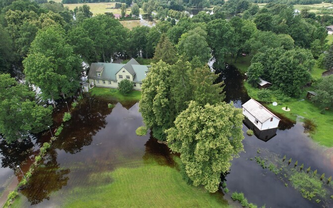 Наводнение в Сурью.