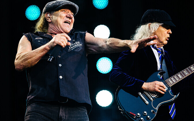 AC/DC kontsert Tallinnas