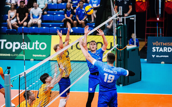 Meeste võrkpallikoondise kontrollmäng Eesti - Rootsi