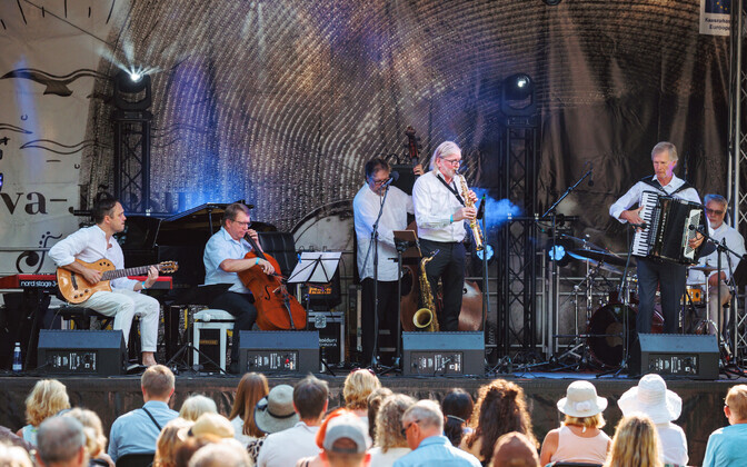 В Нарва-Йыэсуу в третий раз прошел джазовый фестиваль.