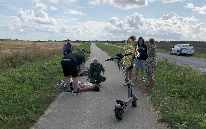 Elektritõuksi õnnetus Haljala vallas.