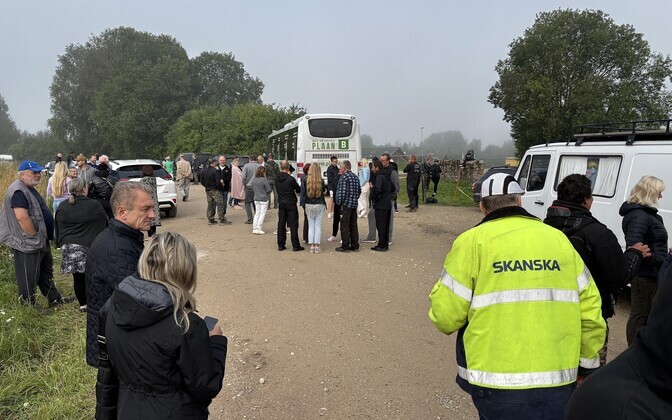 Protest Nurme sigala juures laupäeva hommikul