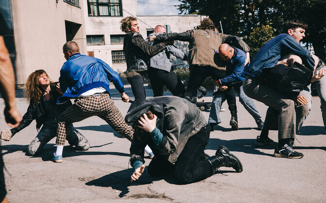 Mängufilmi „Musta pori näkku“ võtted