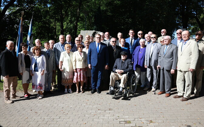 Mälestustseremoonia 20. augusti kivi juures