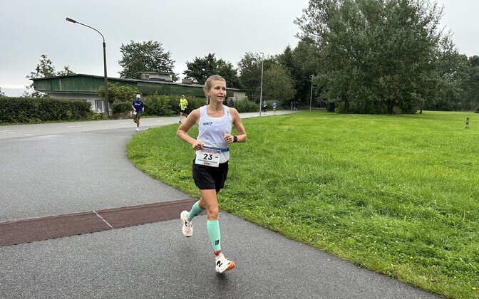 Eesti meistrivõistlused 100 kilomeetri ultrajooksus, 30.08.2025. Kairi Marlen Antoniak.