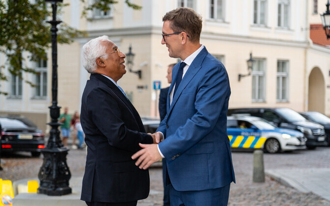 Euroopa Ülemkogu eesistuja António Costa kohtus Tallinnas peaminister Kristen Michaliga