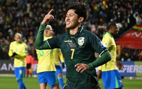 Miguel Terceros tõi Boliiviale võidu Brasiilia üle
