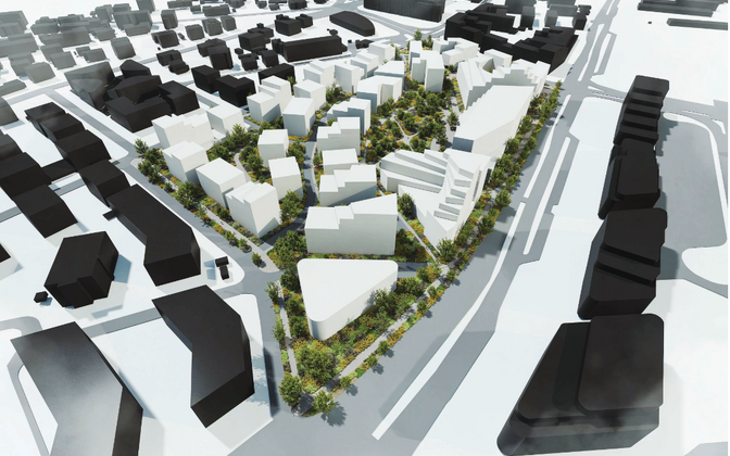 Планируемая застройка возле Рейди теэ.