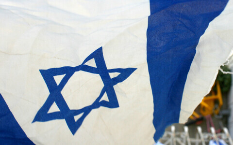 Флаг Израиля.
