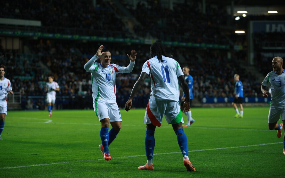 Jalgpalli MM-valikmäng Eesti - Itaalia