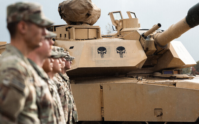 On October 10, 2025, a solemn ceremony was held in the town of Tapa to welcome a US tank unit to strengthen Estonia's defense capabilities.