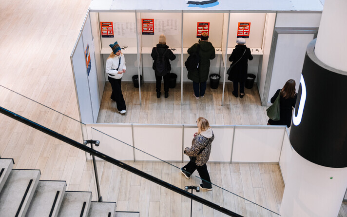 Solarise keskuses asuv valimisjaoskond