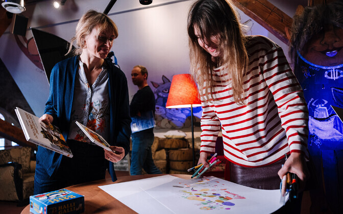 Reading Aloud Day at the Estonian Children's Literature Center in Tallinn. October 17, 2025.