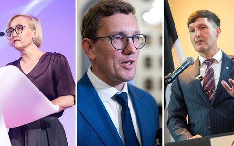 Kristina Kallas (E200), Kristen Michal (RE), Martin Helme (EKRE)