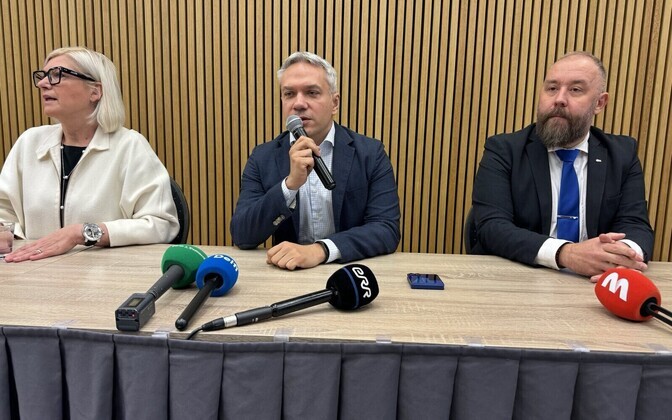 Коалиционные переговоры в Пярну.