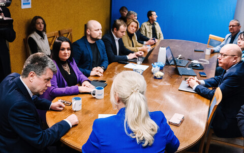 Заседание правления Таллиннского округа партии Isamaa, 23 октября 2025 года.