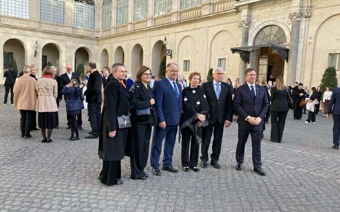 Эстонские паломники в Ватикане.