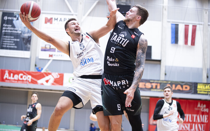 Korvpalli Eesti-Läti liiga: Tartu Ülikool Maks&Moorits – Pärnu Transcom