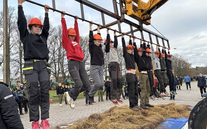 The event at the Olustvere agricultural college.