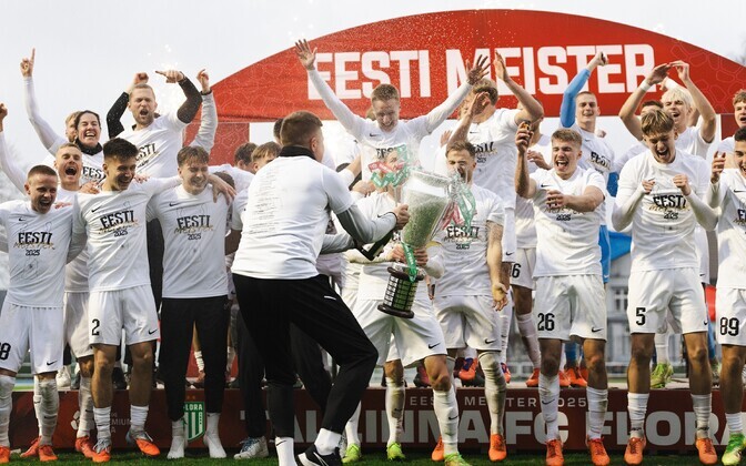 2025. aastal tuli Eesti jalgpallimeistriks FC Flora