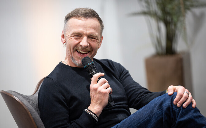 Встреча с Саймоном Пеггом на кинофестивале PÖFF, 2025 год.