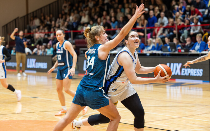 Отборочный турнир ЧЕ по баскетболу: Эстония - Словения